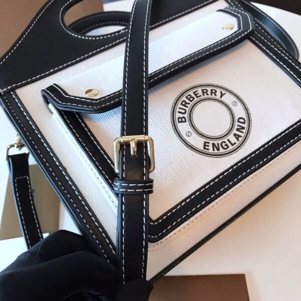 Burberry Mini Logo Graphic Pocket Bag #00032 - Image 5