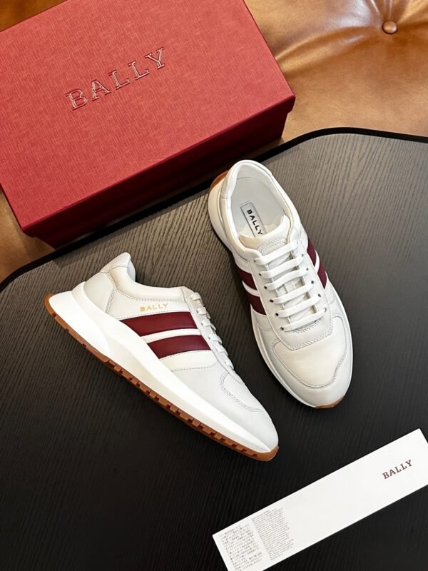 Bally Darsyl-W Leather Sneakers #00021 - Image 7