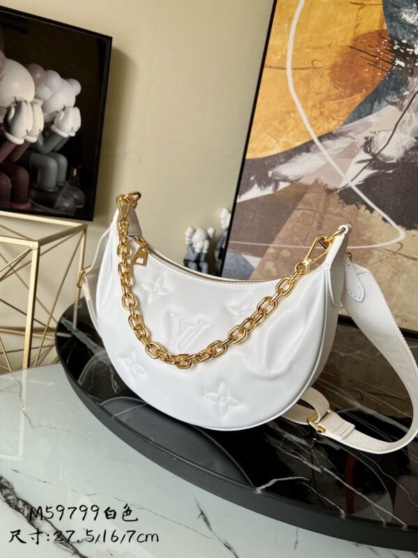 Lv Armpit wrap embossed moon Back #00055
