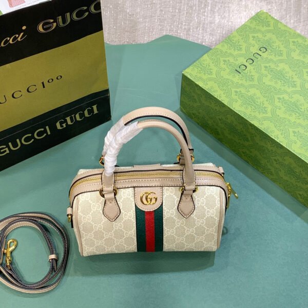 Gucci Mini Boston Gg Top-Handle Bag #00023 - Image 7