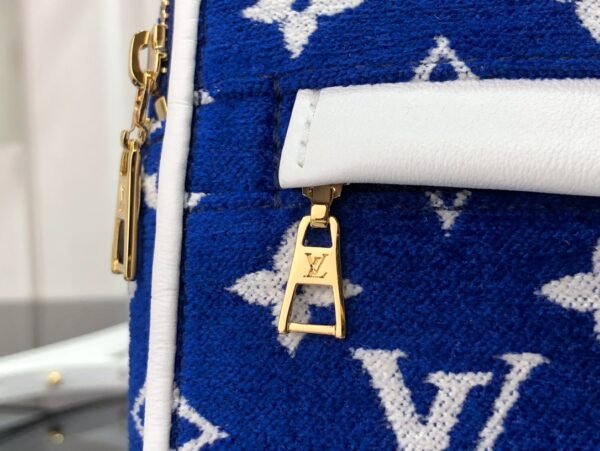 Louis Vuitton Backpack Monogram Velvet Palm Springs Leather #00062 - Image 5