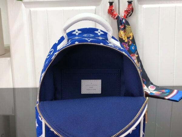 Louis Vuitton Backpack Monogram Velvet Palm Springs Leather #00062 - Image 2