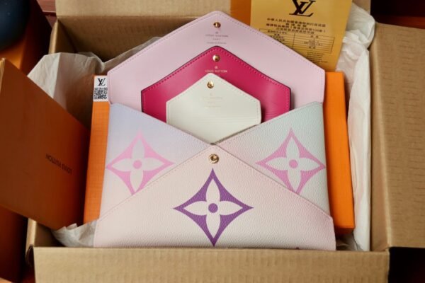 LV Sunrise/Sunset Monogram Canvas Kirigami Pochette Set #00048 - Image 5