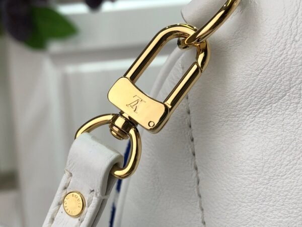 Louis Vuitton Backpack Monogram Velvet Palm Springs Leather #00062 - Image 4