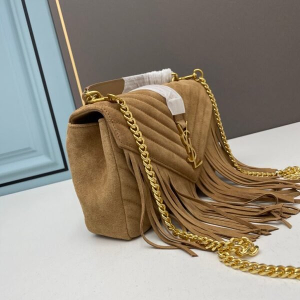 Yves Saint Laurent College Medium Chain Bag #00028 - Image 3