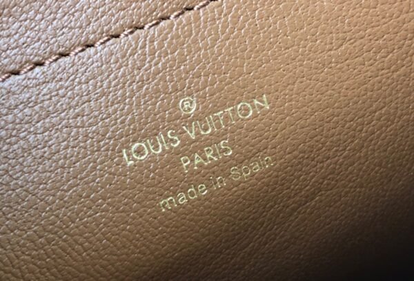 Mon Louiogram Canvas Bag Caramel Browns Vuitton Marcea #00058 - Image 5