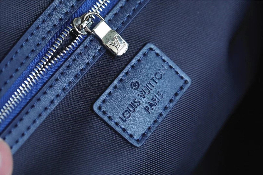 Louis Vuitton Keepall 50B Monogram Bandana Bleached Blue #00047 - Image 3