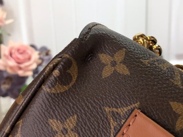 Mon Louiogram Canvas Bag Caramel Browns Vuitton Marcea #00058 - Image 3