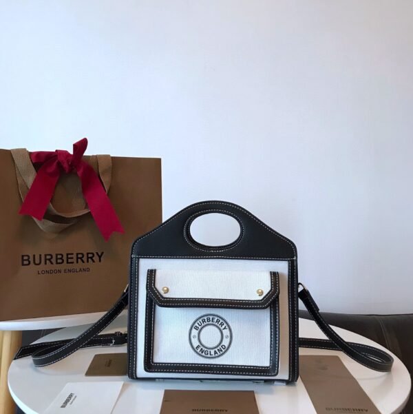 Burberry Mini Logo Graphic Pocket Bag #00032 - Image 9