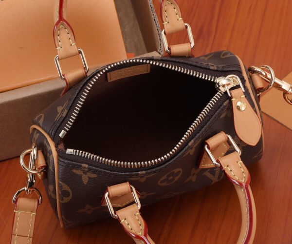 OUIS VUITTON Monogram Nano Speedy Bandouliere #113 - Image 2