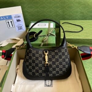 Gucci Jackie 1961 Small Shoulder Bag Black #00098