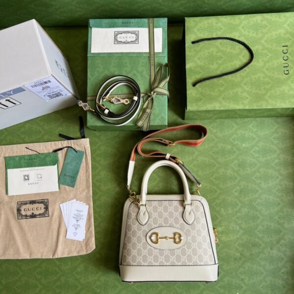 Replica Gucci 1955 Horsebit Small Top Handle Bag  #00097 - Image 2
