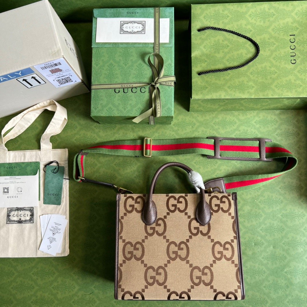 Gucci Tote Bag with Jumbo GG Bag #00094 - Image 3