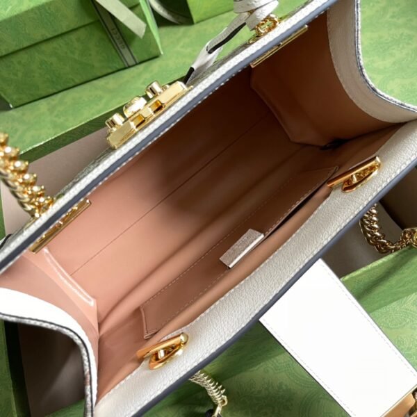Gucci Padlock Small Berry Tote Bag #106 - Image 4
