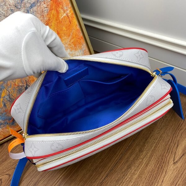 Louis Vuitton x NBA Antartica Monogram Nil Messenger Bag #121 - Image 4