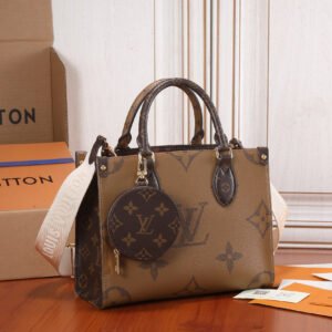 Louis Vuitton OnTheGo PM Giant Monogram Reverse Bag #118
