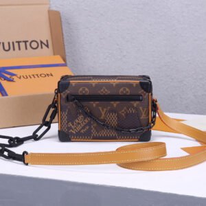 Louis Vuitton x Nigo Soft Trunk Damier Ebene Giant Mini #111