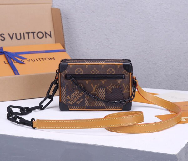 Louis Vuitton x Nigo Soft Trunk Damier Ebene Giant Mini #111