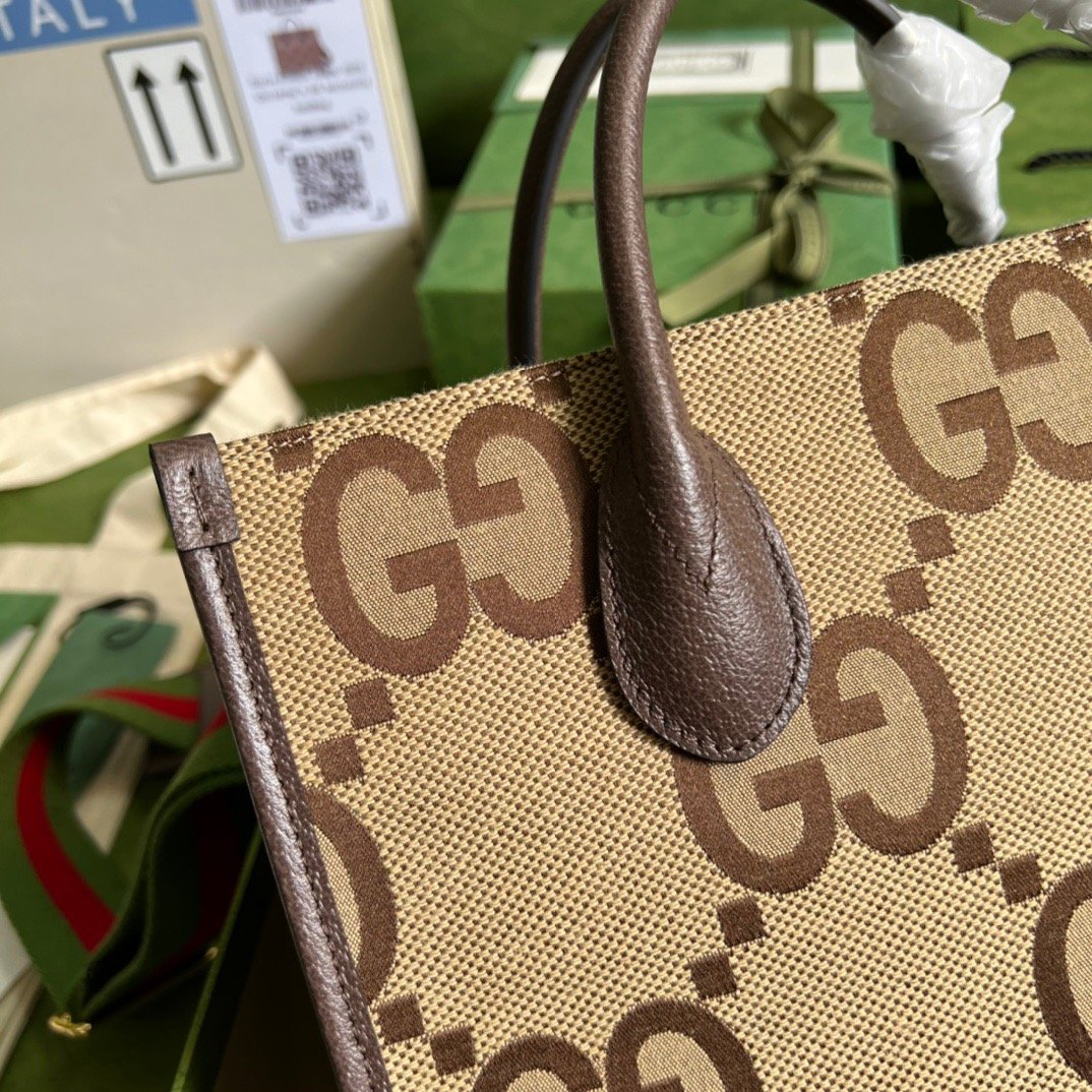 Gucci Tote Bag with Jumbo GG Bag #00094 - Image 6