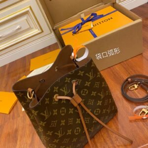 Luxury Monogram Canvas and Leather Handbag #122