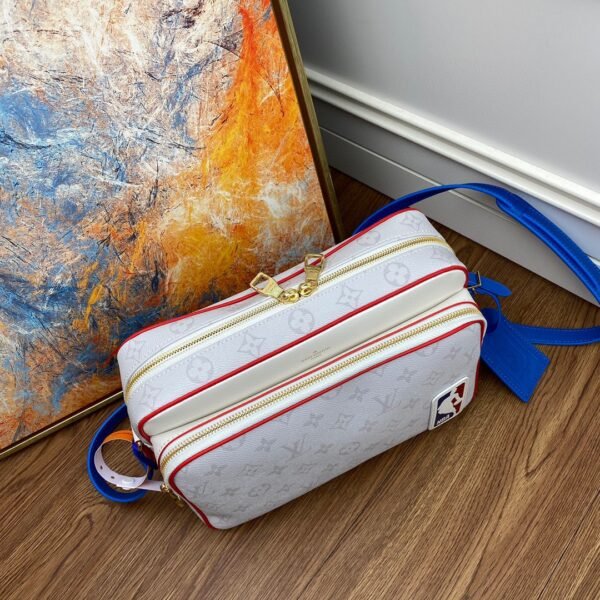 Louis Vuitton x NBA Antartica Monogram Nil Messenger Bag #121 - Image 3