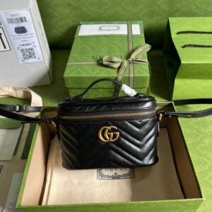 Gucci GG Marmont leather cosmetic bag #103