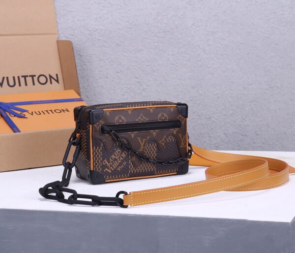 Louis Vuitton x Nigo Soft Trunk Damier Ebene Giant Mini #111 - Image 3