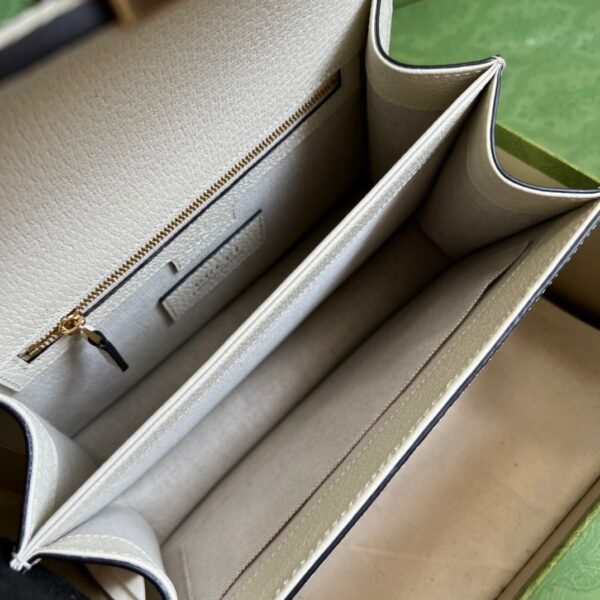 Gucci Queen Margaret Bee Press Lock Shoulder Bag #00095 - Image 4