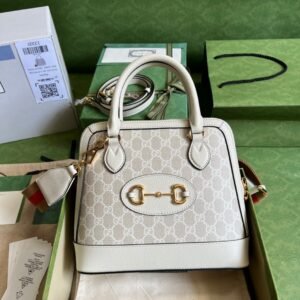 Replica Gucci 1955 Horsebit Small Top Handle Bag  #00097