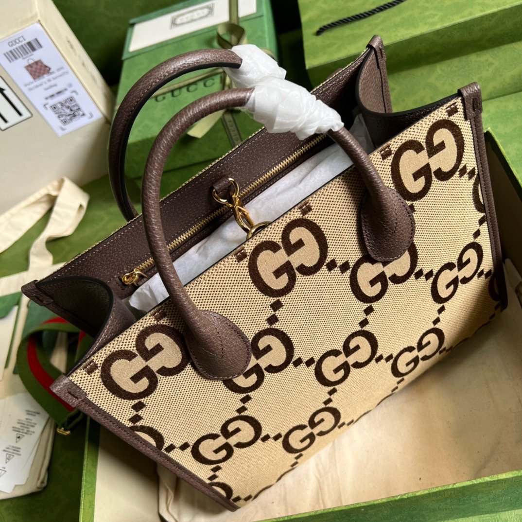 Gucci Tote Bag with Jumbo GG Bag #00094 - Image 5