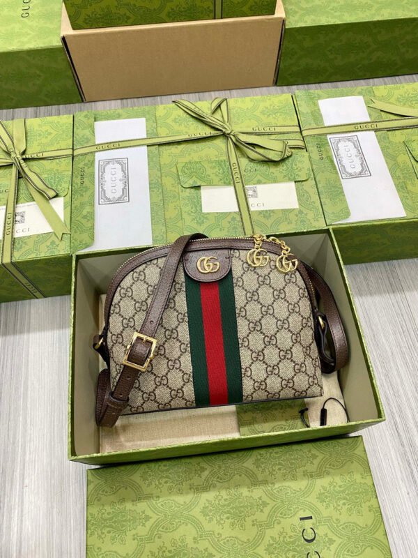 Gucci Outlet Leather Handbag Beige #125