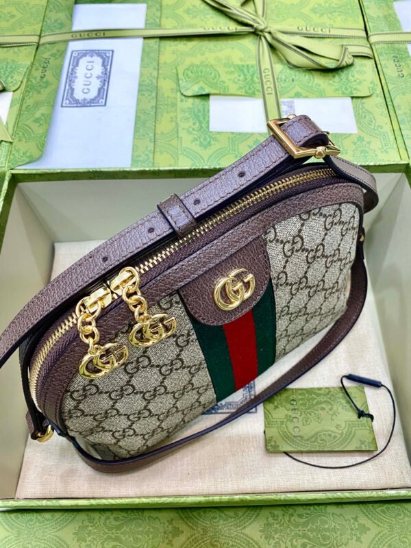Gucci Outlet Leather Handbag Beige #125 - Image 2