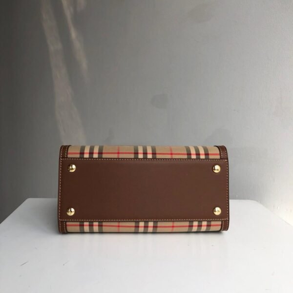 Burberry Vintage Check Two-handle Title Bag - Image 6