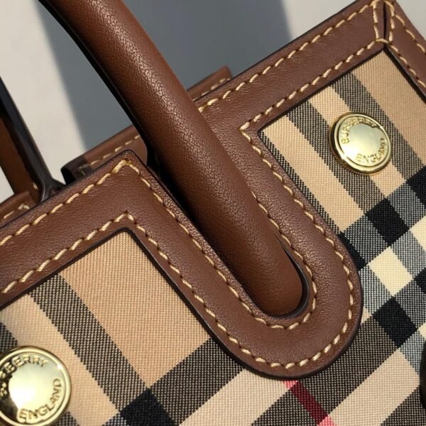 Burberry Vintage Check Two-handle Title Bag - Image 3